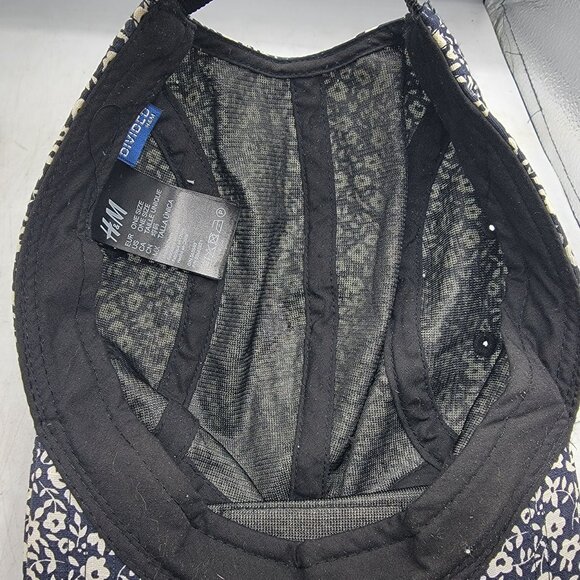 H&M The Freshest Since Forever Floral Hat Cap White Blue Causal Outdoors - Picture 7 of 9